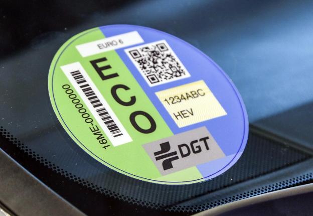 etiqueta ambiental ECO de la DGT